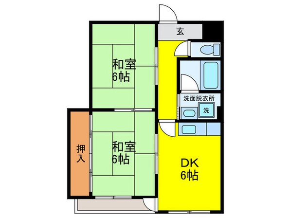 レジデンス・ア－バンの物件間取画像